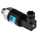 RS PRO Adjustable Steel Pressure Switch 250V AC 500mA Port 1/4 in NC Contact 5 to 50 bar 297-0068