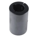 Ruland Rigid Shaft Coupling Black Oxide Steel Clamp Style 30 mm Bore A, 30 mm Bore B, 83 mm Length, 4000 rpm MCLC-30-30-F
