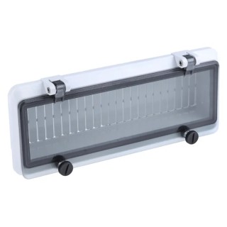 RS PRO Grey Polycarbonate IP44 Inspection Window for use with 46277-3, DIN 43880 IP44