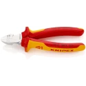 Knipex Series Single Core, Multi-Core Comfort Grip Insulated Side Cutting Stripper, Stripping Range 1.5 to 2.5 14 26 160