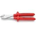 Knipex VDE/1000V Approved Side Cutter with Bevel Cutting Teeth 250mm 74 07 250