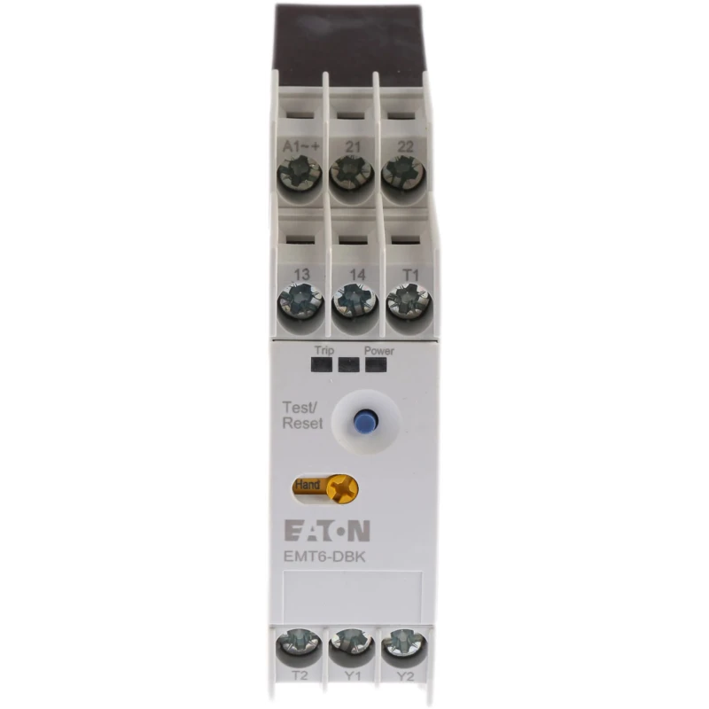 Eaton EMT6 Overload Relay 1 NO 1 NC 3A FLC 3A Contact Rating 2 W 240V AC/DC EMT6