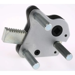 Facom Oil Filter Wrench with 65-120 mm Jaw Capacity, 120 mm Overall Length, Metal Handle, Chrome Finish D.151A