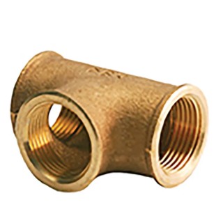RS PRO Threaded Fitting Tee Equal Tee Female G 1 in to Female BSPP 1 in 297-2193