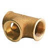 RS PRO Threaded Fitting Tee Equal Tee Female G 1 in to Female BSPP 1 in 297-2193