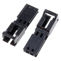 TE Connectivity AMPMODU MTE Female Connector Housing 2.54 mm Pitch 2 Way 1 Row Straight 103653-1