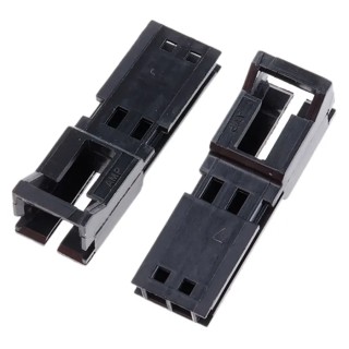 TE Connectivity AMPMODU MTE Female Connector Housing 2.54 mm Pitch 2 Way 1 Row Straight 103653-1