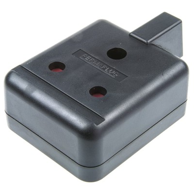 RS PRO 1 Socket Type M Trailing Socket 15A 230V High Impact Plastic 296-3543
