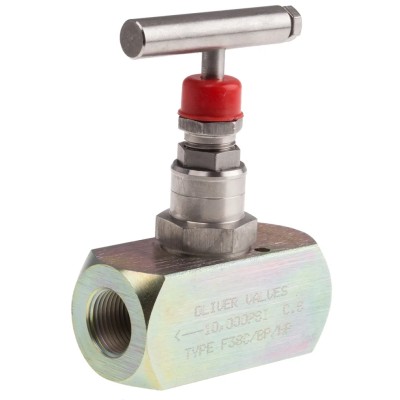 RS PRO In Line Mount Hydraulic Flow Control Valve NPT Thread 3/8 in 700 bar 40L/min 297-5899