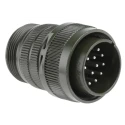 Amphenol Industrial MIL Spec Circular Connector Copper Alloy Straight 17 Way Cable Male 500, 700V AC MS3106A