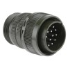 Amphenol Industrial MIL Spec Circular Connector Copper Alloy Straight 17 Way Cable Male 500, 700V AC MS3106A