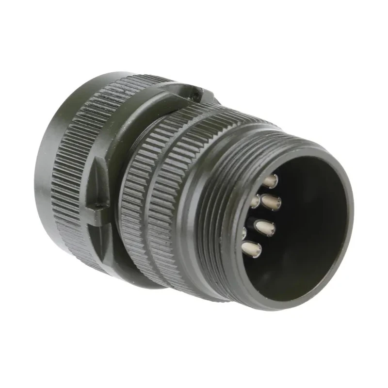 Amphenol Industrial MIL Spec Circular Connector Copper Alloy Straight 17 Way Cable Male 500, 700V AC MS3106A