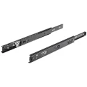 Accuride Steel Drawer Slide 350 mm Closed Length 50kg Load Black Zinc Plated Steel DB2132-0035