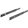 Accuride Steel Drawer Slide 350 mm Closed Length 50kg Load Black Zinc Plated Steel DB2132-0035