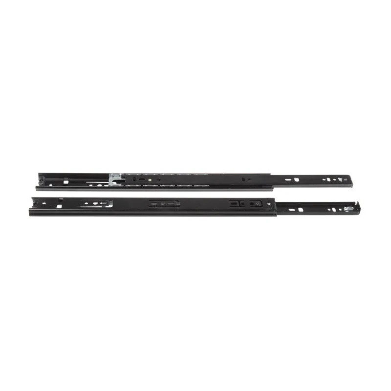 Accuride Steel Drawer Slide 350 mm Closed Length 50kg Load Black Zinc Plated Steel DB2132-0035