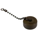 Amphenol Industrial MIL-DTL-5015 Male Dust Cap, Shell Size 14 Aluminium, IP66 Rated, Olive Drab Cadmium Finish 97-60-14