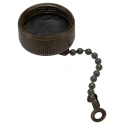 Amphenol Industrial MIL-DTL-5015 Male Dust Cap, Shell Size 14 Aluminium, IP66 Rated, Olive Drab Cadmium Finish 97-60-14
