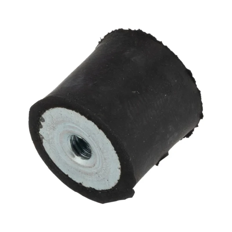 FIBET M4 Female Buffer Foot Anti-Vibration Mount, 14.1 daN Compression Load, 16 mm OD, 15 mm Height 1615DD04-45