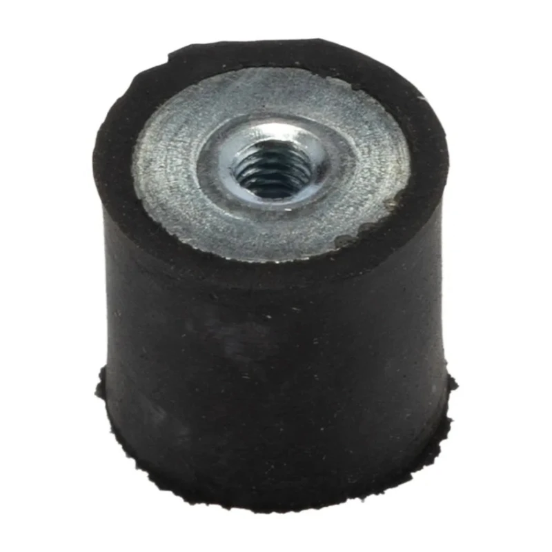 FIBET M4 Female Buffer Foot Anti-Vibration Mount, 14.1 daN Compression Load, 16 mm OD, 15 mm Height 1615DD04-45