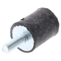 FIBET M8 x 20 mm Anti-Vibration Mount Male to Female Bobbin 26.3 daN Compression, 25 mm OD, 50 mm H 2530VD20-45