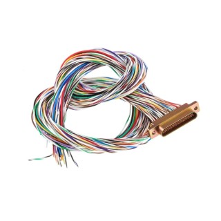 RS PRO 37 Way Straight Panel Mount Micro-D Female D-Sub Connector 250V 3A 453-921