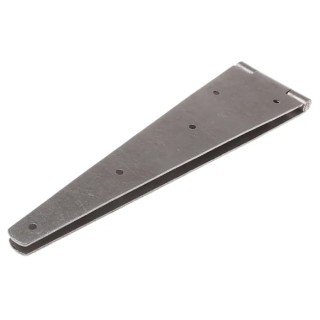 RS PRO Steel Strap Hinge with Fixed Pin 304.8 mm Length, 2.5 mm Thickness 297-8545