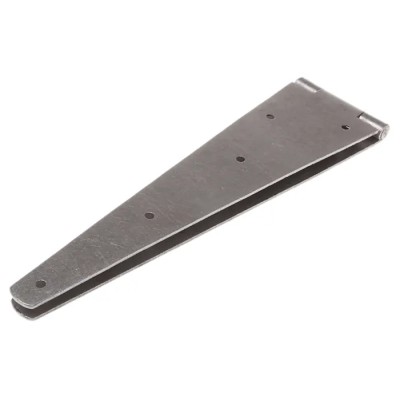RS PRO Steel Strap Hinge with Fixed Pin 304.8 mm Length, 2.5 mm Thickness 297-8545