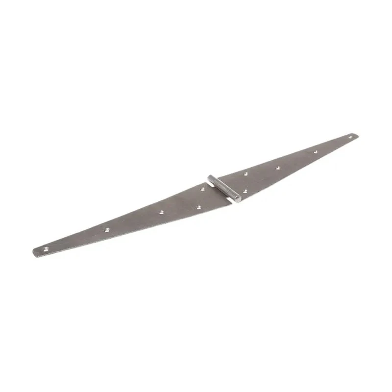 RS PRO Steel Strap Hinge with Fixed Pin 304.8 mm Length, 2.5 mm Thickness 297-8545