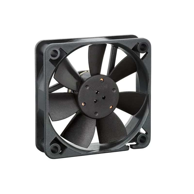 ebm-papst 600 F Series Sleeve Bearing DC Axial Fan 12V DC, 1W, 29 m³/h Air Flow, 3900 RPM, 60 mm Frame 612F
