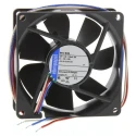 ebm-papst 8400 N Series IP68 DC Axial Fan, 12V dc, 2 W, 69 m³/h, 3100 rpm, Sleeve Bearing, 80mm x 80mm x 25mm 