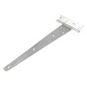 RS PRO Galvanised Steel Tee Hinge with Fixed Pin, Free Swinging, 355.6 mm Length 297-8646