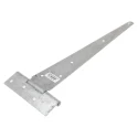 RS PRO Galvanised Steel Tee Hinge with Fixed Pin, Free Swinging, 355.6 mm Length 297-8646