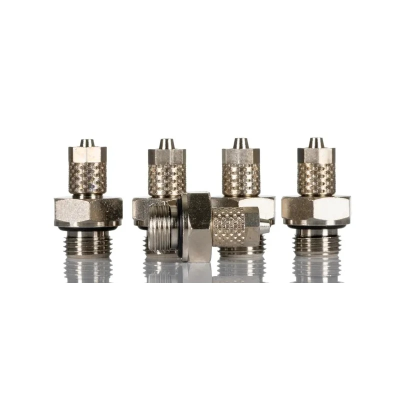 RS PRO Pneumatic Fitting 4mm Push-in, Male, 1/8 in G Threaded-to-Tube Connection 15 bar Operating Pressure 70°C 299-3796