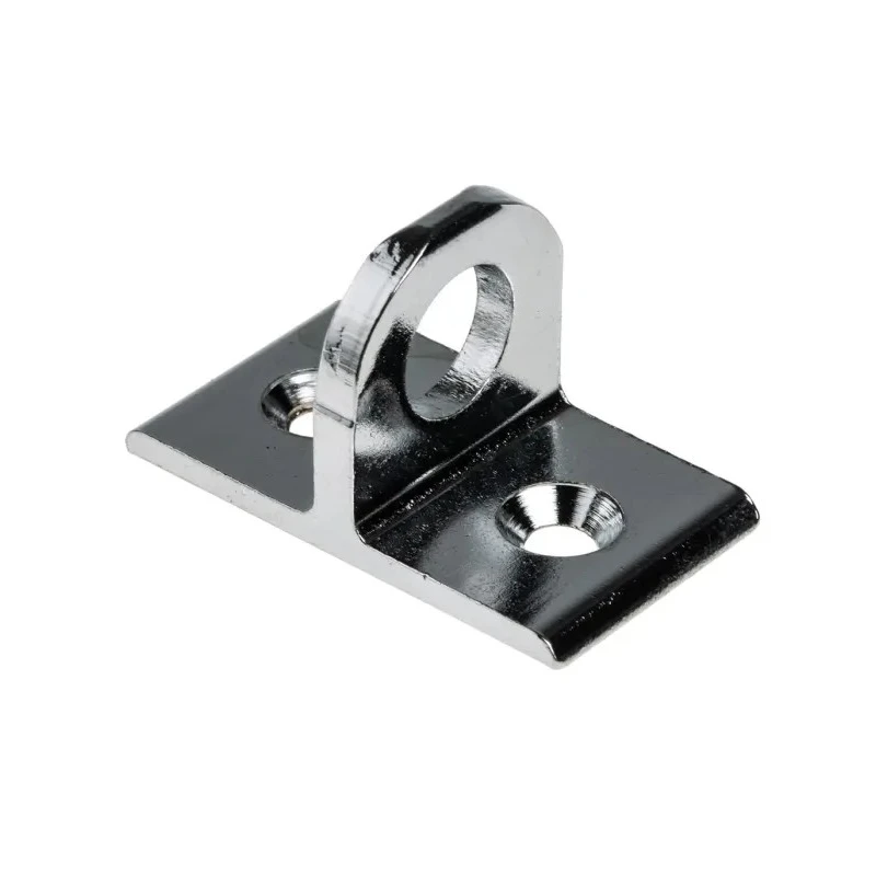 Pinet Brass Hasp & Staple, Padlockable Chrome Plated Brass with 6.3 mm Staple Hole Diameter and 35 mm Length 299-5562