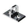 Pinet Brass Hasp & Staple, Padlockable Chrome Plated Brass with 6.3 mm Staple Hole Diameter and 35 mm Length 299-5562