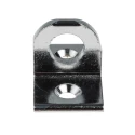 Pinet Brass Hasp & Staple, Padlockable Chrome Plated Brass with 6.3 mm Staple Hole Diameter and 35 mm Length 299-5562