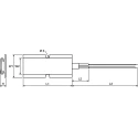 DBK Enclosures Enclosure Heating Element PTC Conductive, 75 mm Length, 8.5 mm Width, 18 W Power, 24V AC/DC FG14762.9