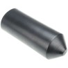 TE Connectivity Heat Shrink Boot End Cap Polyolefin Adhesive Backing Black 75 mm 102L048-37/239CS163