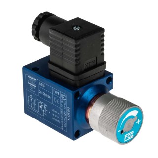 RS PRO Adjustable Pressure Switch NC 20 bar to 200 bar, 250V AC, 0.5A Load, Anodised Aluminium 297-0002