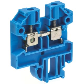 Weidmüller SAK Series Feed Through Terminal Block Blue, 2.5mm², 1-Level, Screw, ATEX, EAC Ex, IECEx 0279680000
