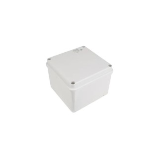 ABB Grey Thermoplastic Junction Box IP65, 100 mm x 100 mm x 80 mm, IK08 Shock Resistant IP65