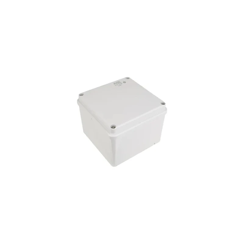 ABB Grey Thermoplastic Junction Box IP65, 100 mm x 100 mm x 80 mm, IK08 Shock Resistant IP65