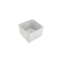 ABB Grey Thermoplastic Junction Box IP65, 100 mm x 100 mm x 80 mm, IK08 Shock Resistant IP65