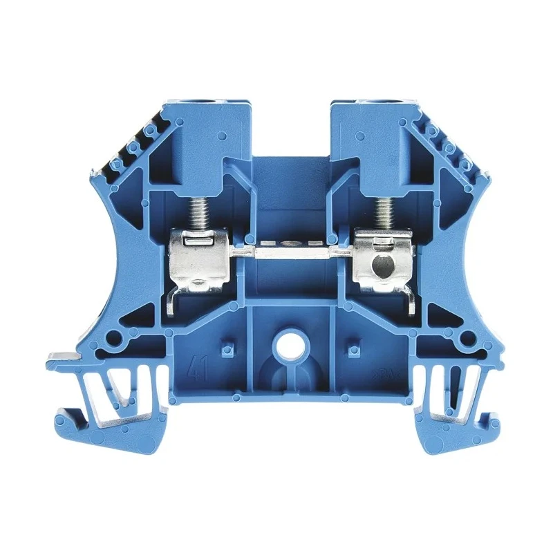 Weidmüller WDU Series Feed Through Terminal Block Blue 4mm² 1-Level Screw ATEX 1020180000