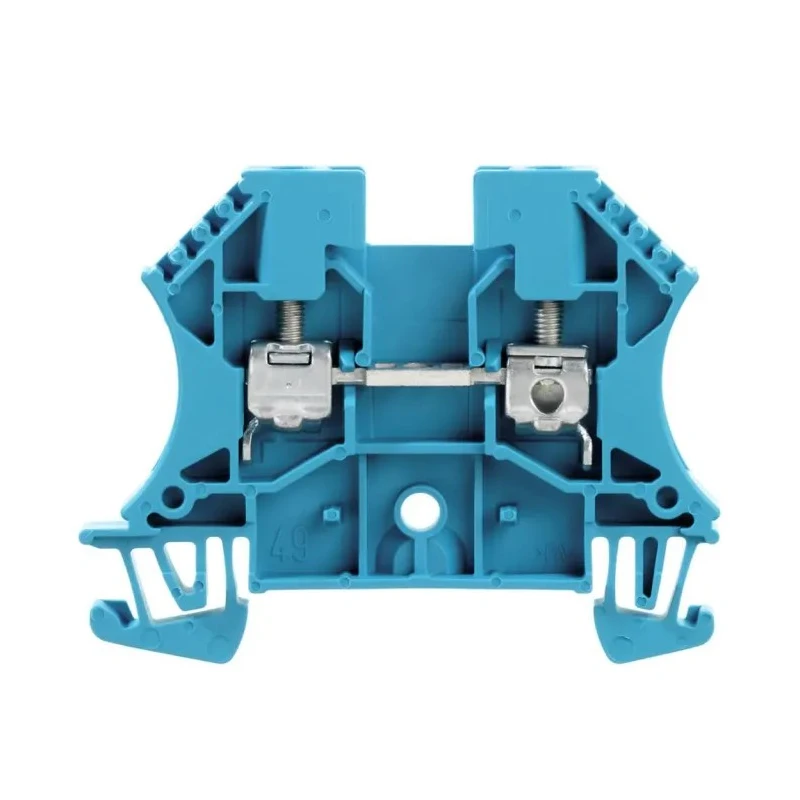 Weidmüller WDU Series Feed Through Terminal Block Blue 4mm² 1-Level Screw ATEX 1020180000
