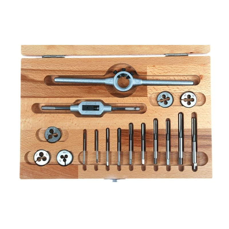 RS PRO 12-Piece HSS Thread Tap & Die Set M2 - M6 Taps M2 - M6 Dies 300-9735