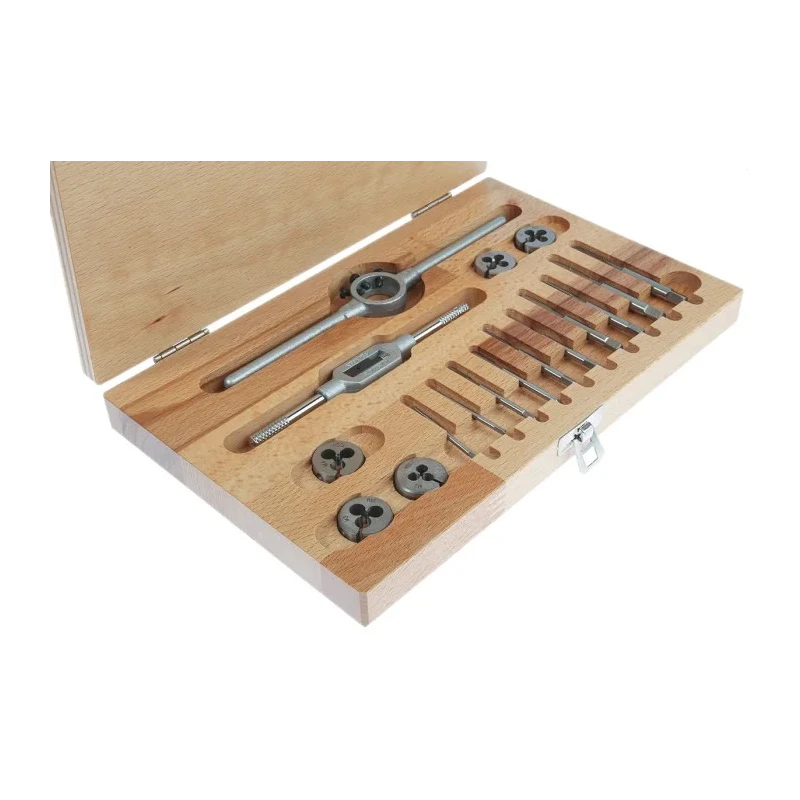 RS PRO 12-Piece HSS Thread Tap & Die Set M2 - M6 Taps M2 - M6 Dies 300-9735