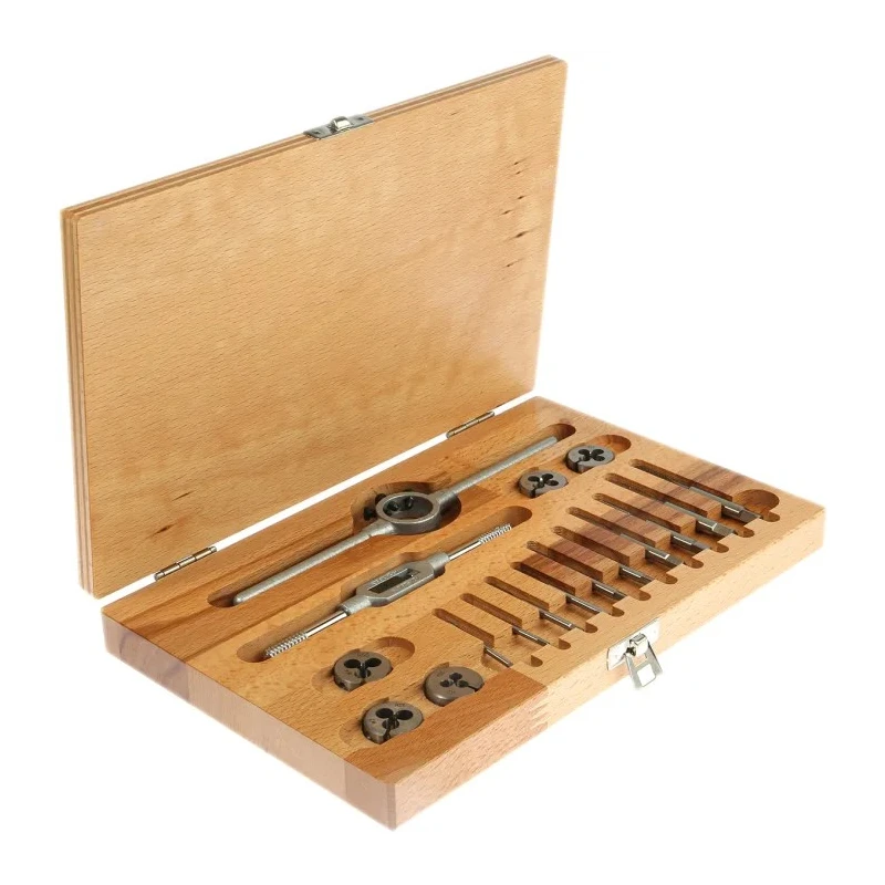 RS PRO 12-Piece HSS Thread Tap & Die Set M2 - M6 Taps M2 - M6 Dies 300-9735