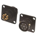 Amphenol Limited MIL Spec Circular Connector 26 Contacts Copper Straight Panel Mount Bayonet 700V 7.5A 62LC-12E16-26SN(771)