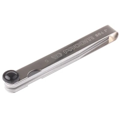 Facom Metric Feeler Gauge 19 Blades 90 mm Blade Length 804.P